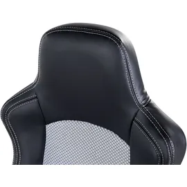 Beliani Explorer Kunstleder Schwarz