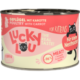 Lucky Lou 6x 200g Adult Geflügel & Rind Lucky Lou Katzenfutter nass