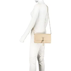 Valentino Divina SA Clutch Synthetik Beige/Weiß