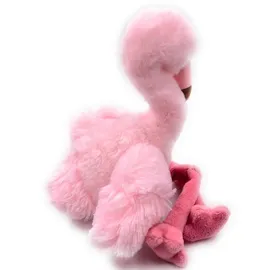 Onwomania Plüschtier Stofftier Kuscheltier Stelzvogel +D49Vogel Flamingo Höhe 36 cm Rosa