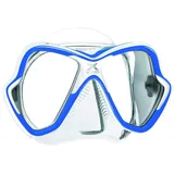 Mares Erwachsene X-Vision Mask 14 Taucherbrille, Blau/Weiss, BX