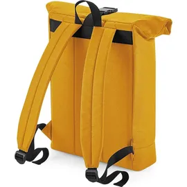 BagBase BG286 | Recycled Roll-Top Backpack, 32 x 44 x 13 cm - Farbe: Classic Red - Größe: 32 x 44 x 13 cm - Rot