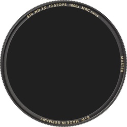 B+W ND 3,0 MRC nano MASTER 62mm (62 mm, ND- / Graufilter), Objektivfilter