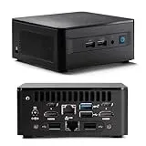 Intel NUC 12 Pro Mini Desktop NUC12WSHi5 Dual LAN, 12. Generation Core i5-1240P Mini-PC (12C/16T, bis zu 4,4 G), 16 GB RAM, 1 TB SSD