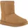 VAN HILL Damen Winter Boots Flach Profilsohle Bequem Schuhe 216506 Hellbraun, 37 - 37