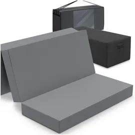 eloneo Klappmatratze 140 x 195 cm H2 Polyester 1 St