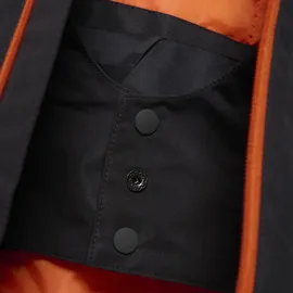 Color Kids Skijacke orange | schwarz 128
