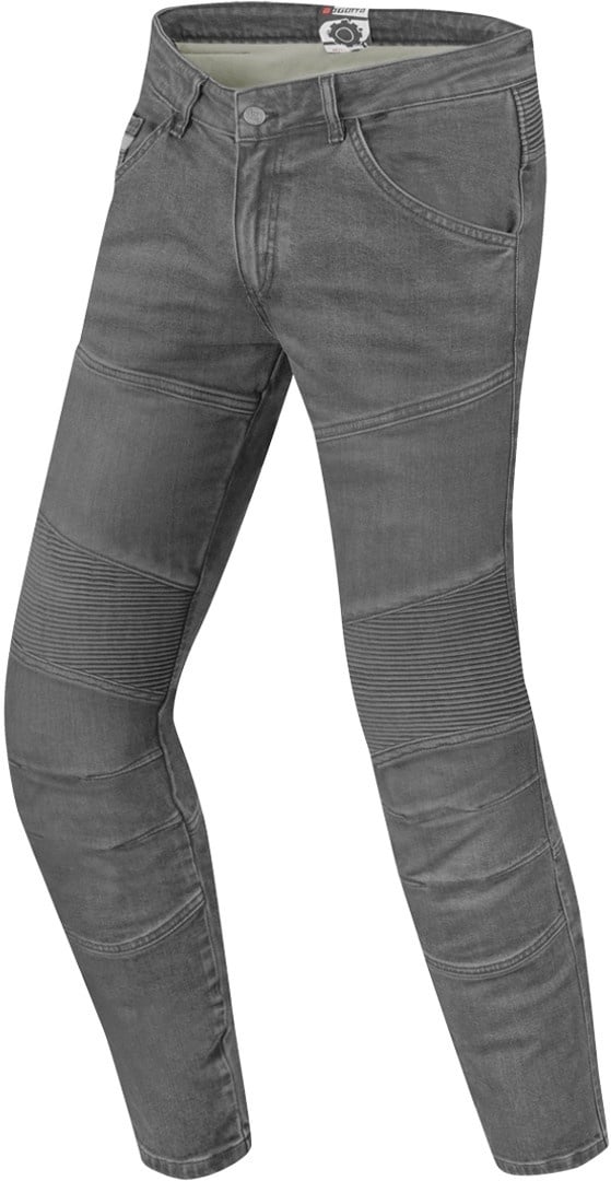 Bogotto Streton Motorfiets Jeans, grijs, 34 40 Voorman