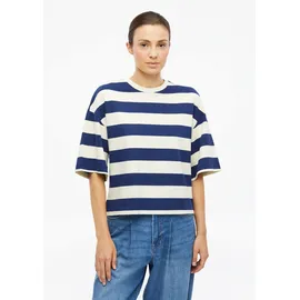 s.Oliver Gestreiftes T-Shirt im Boxy Shape - 42