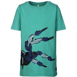 Tom Joule® - T-Shirt Finlay Spider In Petrol, Gr.80
