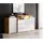 P & B Sideboard Urban III mit LED ca. 150x69 cm Weiß/Eiche Wotan,