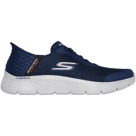 SKECHERS Go Walk Flex Navy And Grey Textile / Synthetic 43