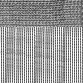 arsvita Fadenvorhang Prince 90x250 cm x 250 cm grau