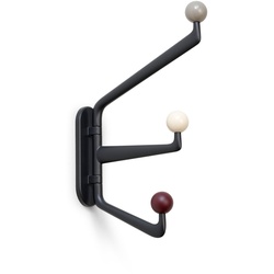 &Tradition - Capture Kleiderhaken SC75, large, graphit / multicolour