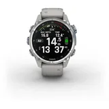DescentTM Mk3 - 43mm Edelstahl mit Silikonarmband