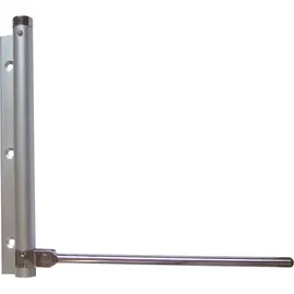 IBFM Stangentürschließer 175 mm für Türen bis 40 kg Alu Silber Eloxiert