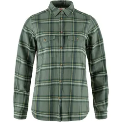 Fjällräven övik Heavy Flannel Shirt W patina green-deep patina (614-679) XL
