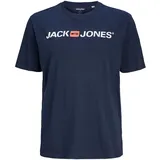 Jack & Jones PlusSize Jack & Jones Herren Jjecorp Logo Slim fit, blau 12184987 5XL