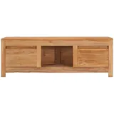 vidaXL TV-Schrank 100×30×35 cm Massivholz Teak