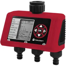 TOOLCRAFT Easy Trio Bewässerungscomputer rot
