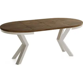 WFL GROUP Lefkas Ø 100 cm braun