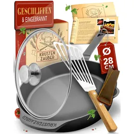 krustenzauber Gusseisenpfanne 28 cm