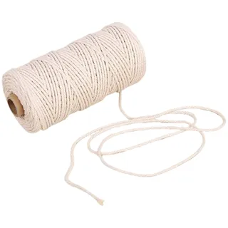Makramee Garn Set Baumwolle Garn Makramee Garn Weiß Makramee Garn Baumwolle Baumwollgarn Weiß zum Häkeln Makramee Garn Baumwollgarn Natürliche Baumwollgarn für Makramee für Weben Dekoration Wandbehäng