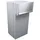 Letterbox24.de F-05 XXL Mauerdurchwurf Paketkasten Schwarz inkl. Zeitungsfach