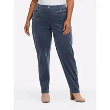 sheego Chinohose rauchblau 52