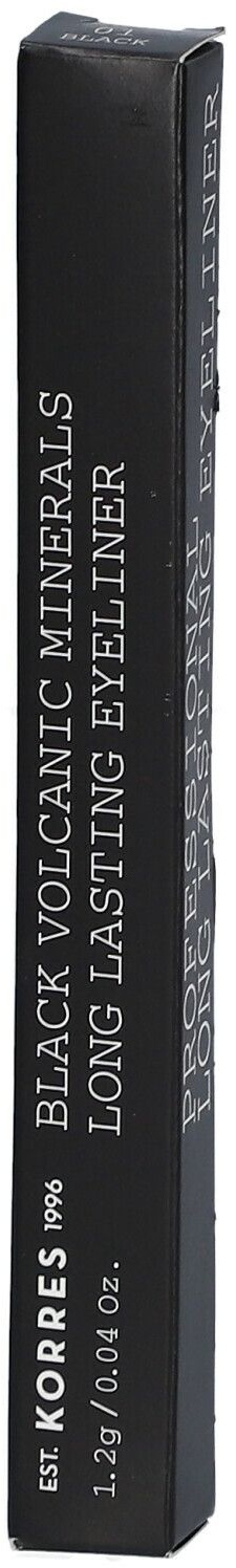 KORRES® Crayon Eyeliner noir longue tenue 1 pc(s) Stick(s)