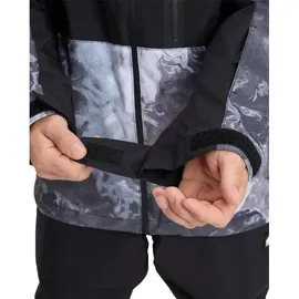 QUIKSILVER Sycamore Printed Jacke Bedruckt, Schwarz, Größe M