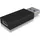 Icy Box USB-C auf USB-A Adapter 1,6 m Schwarz