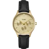 CLUSE Damenuhr Minuit Multifunction CW10705 - Gold - für Damen