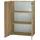 Germania Monteria Aktenschrank 80 x 37 x 120 cm weiß