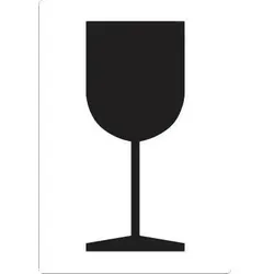 Dr-label Versandetikett DR472S0710 Glas 74x105mm 500St.