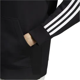 Adidas Essentials 3-Streifen French Terry Regular Kapuzenjacke Black / White L