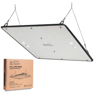 Grow Expert Pflanzenlampe LED Grow Lampe 100W/200W/400W – Samsung LM301D LED ́s - hocheffizient, LED fest integriert, Samsung LM301D, Sonnenähnliches Lichtspektrum, Samsung LM301D LEDs, Passiv gekühlt