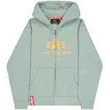 Alpha Industries Hoodie Basic Zip Hoodie Herren Grün L