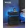 VASAGLE Nachtschrank SMARTIE 40 x 40 x 55 cm Schwarz