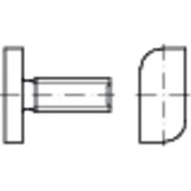 hs montagetechnik Hammerkopfschraube HS 28/15 8.8 galZn M10x 30