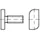 hs montagetechnik Hammerkopfschraube HS 28/15 8.8 galZn M10x 30