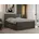Boxspringbett mit und Boxspringbett mit und Dunkelgrau H3 Dunkelgrau