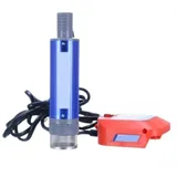 HpLive 18V Akku-Betriebene Dieselpumpe 38mm Ölpumpe Wasserpumpe mit 2.4M Kabel für Kraftstoff Transfer 40-60L/min