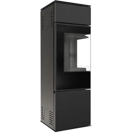 Kratki REN/S Stahl Schwarz/Abdeckplatte Glas