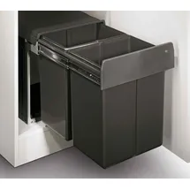 Wesco Double Master Maxi 40 DT Abfallsammler, anthrazit. / Mülleimer