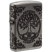 Zippo Tree of Life Armor® Antique Silver Sturmfeuerzeug