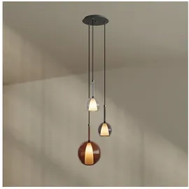 s.luce Belluna 3-flg. Ø 40 cm rund mehrfarbig