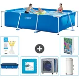 Rechteckiger Frame Pool - 300x200x75 Cm - 7-teilig  S116
