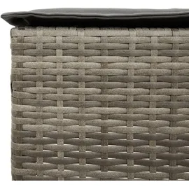 vidaXL Gartenbar-Set 5-tlg. Grau