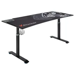 Gamingtisch Panther ca. 160,5x80x80cm Schwarz